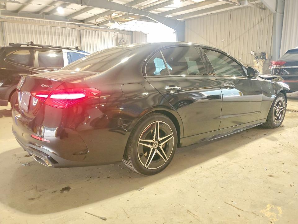 2024 Mercedes-benz C-klasse VIN W1KAF4HB5RR182521 COPART salvage auction — FRONT END, Pa - Certificate Of Salvage, sold $19,100 on 2026-08-19 (photo 3)