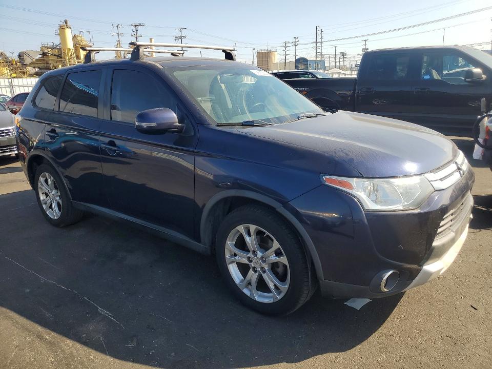 2015 Mitsubishi Outlander VIN JA4AD3A31FZ006469 COPART salvage auction — SIDE, CA - SALVAGE CERTIFICATE, sold $1,000 on 2026-07-22 (photo 4)