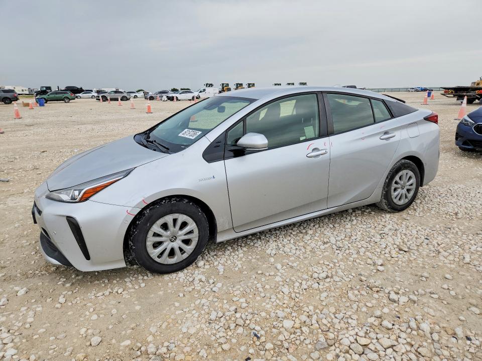2019 Toyota Prius VIN JTDKARFU7K3085764 COPART salvage auction — REAR END, Salvage Title, sold $4,900 on 2026-07-23 (photo 1)