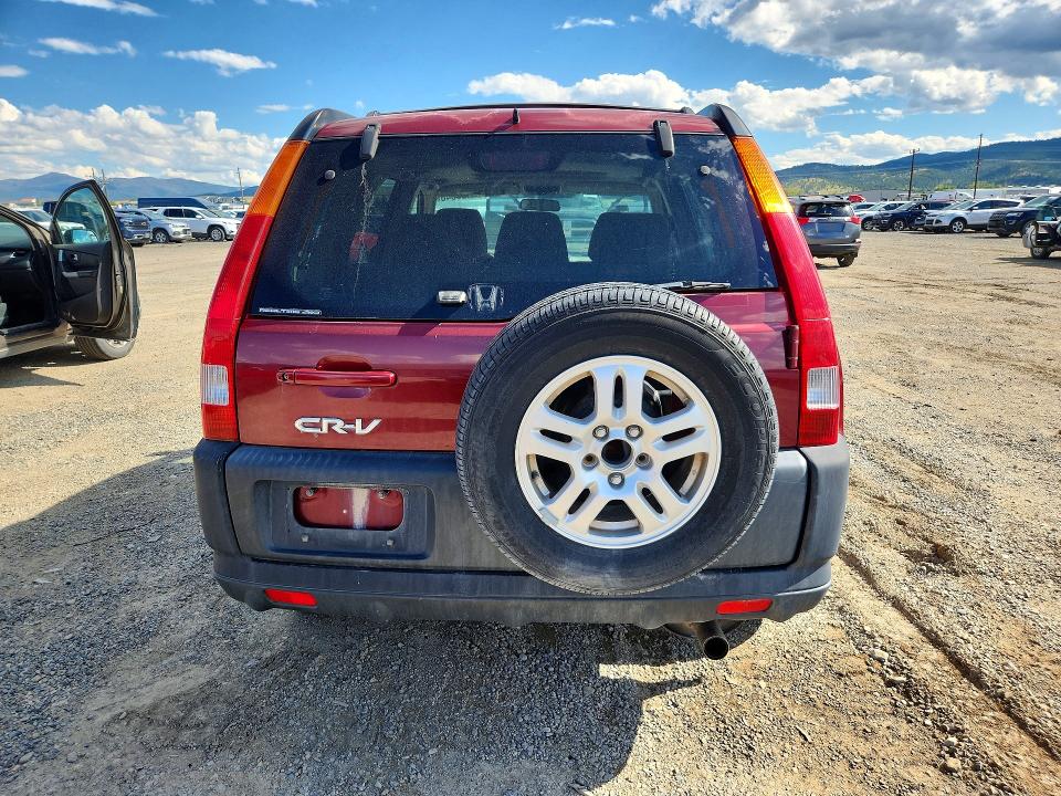 2003 Honda Cr-v VIN JHLRD78843C011765 COPART salvage auction — FRONT END, MT - CERT OF TITLE-REBUILT SALVAGE, sold $400 on 2026-07-14 (photo 6)