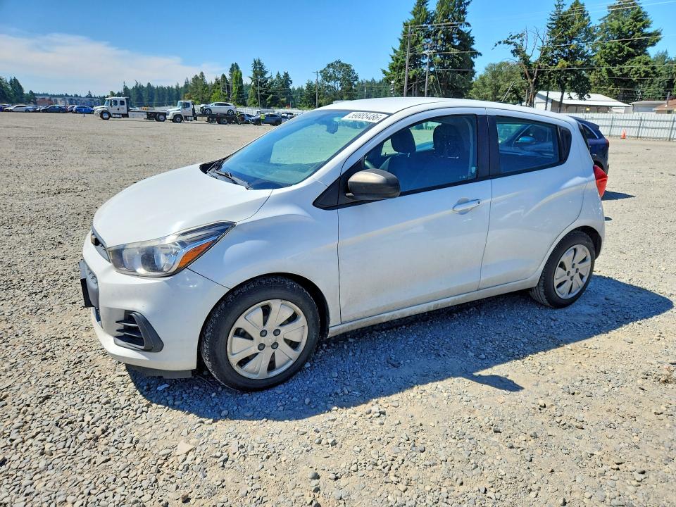 2017 Chevrolet Spark VIN KL8CB6SA0HC728081 COPART salvage auction — FRONT END, WA - BILL OF SALE, sold $1,000 on 2026-07-10 (photo 1)