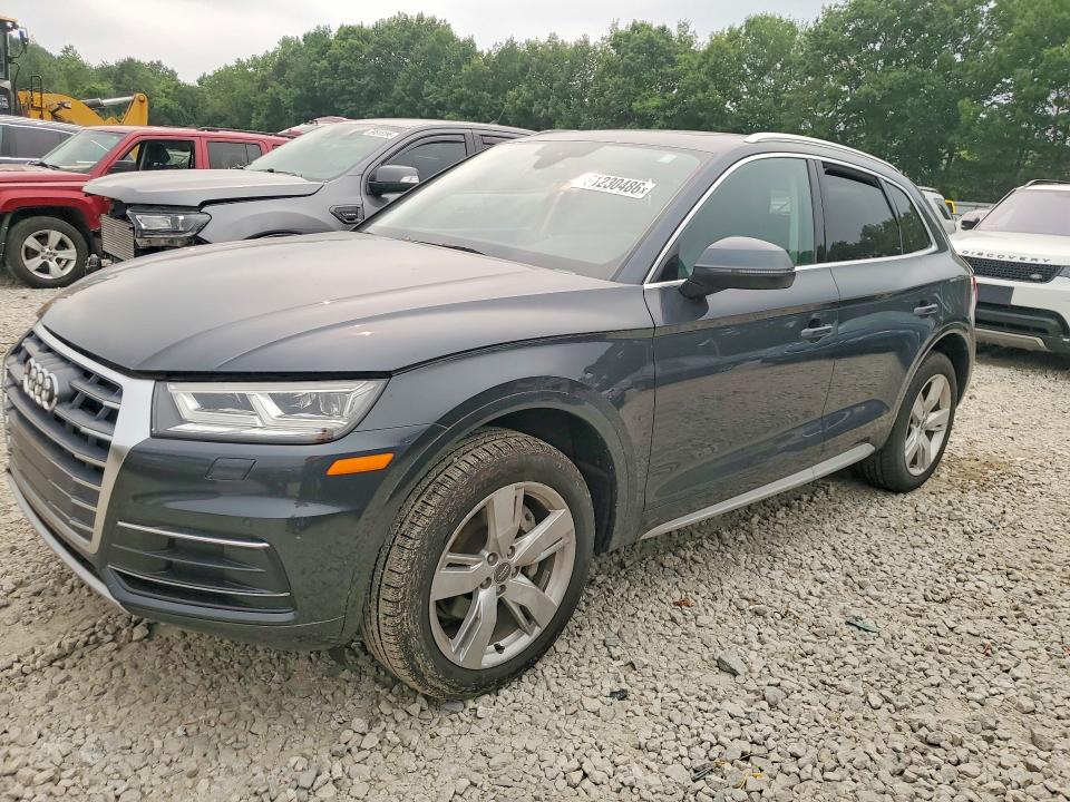 2018 Audi Q5 VIN WA1BNAFY1J2238016 COPART salvage auction — WATER/FLOOD, Ma - Cert Of Title-Salvage, sold $5,200 on 2026-07-24 (photo 1)