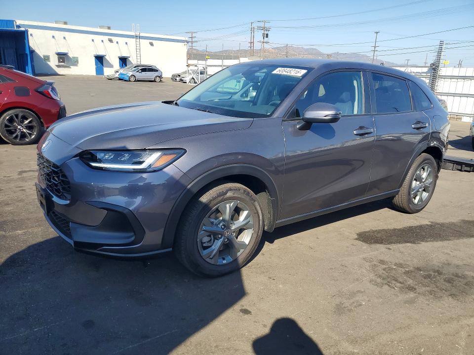 2026 Honda Hr-v VIN 3CZRZ1H31TM736491 COPART salvage auction — REAR END, Ca - Salvage Certificate, sold $9,400 on 2026-08-24 (photo 1)