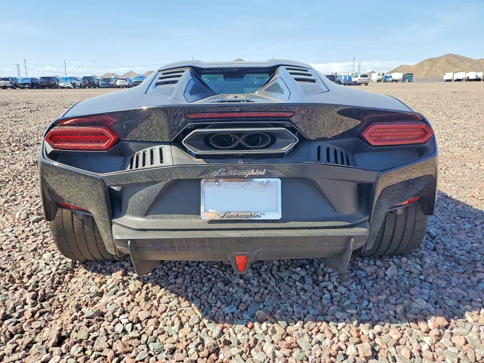2026 Lamborghini Temerario VIN ZHWUC1ZC6TLA01422 COPART salvage auction — FRONT END, AZ - CERT OF TITLE - SALVAGE, sold $160,000 on 2026-09-22 (photo 6)