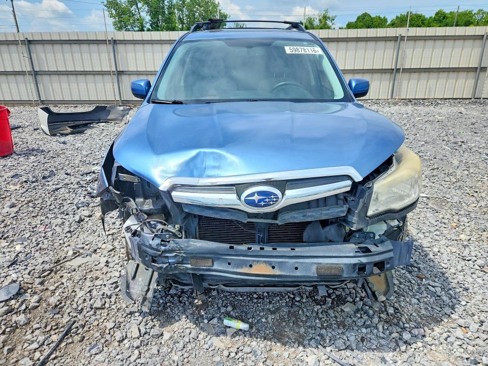 2015 Subaru Forester VIN JF2SJADC7FH425887 COPART salvage auction — FRONT END, Al - Cert Of Title-Salvage Title, sold $600 on 2026-07-14 (photo 5)