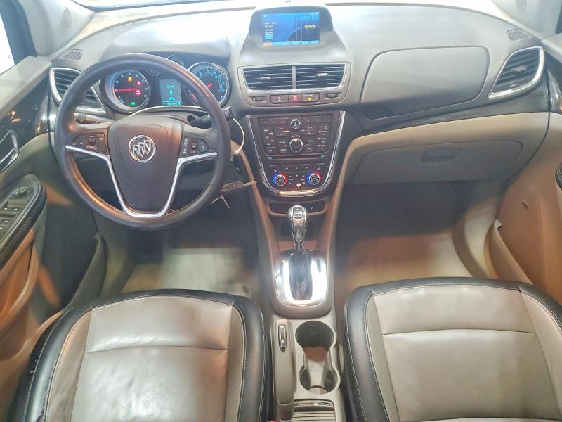 2013 Buick Encore VIN KL4CJGSB0DB024675 COPART salvage auction — REAR END, Ny - Mv-907A Salvage Certificate, sold $475 on 2026-07-20 (photo 8)
