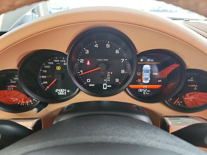 2014 Porsche 911 VIN WP0AA2A94ES106313 COPART salvage auction — REAR END, Fl - Cert Of Ttl-Rebuilt&Slvg Rbld, sold $40,000 on 2026-08-19 (photo 9)