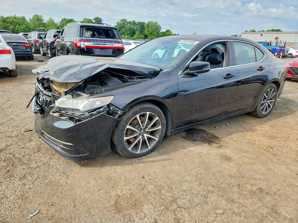 2015 Acura Tlx VIN 19UUB2F56FA016105 COPART salvage auction — FRONT END, CT - CERT OF TITLE-SALVAGE, sold $475 on 2026-07-24 (photo 1)