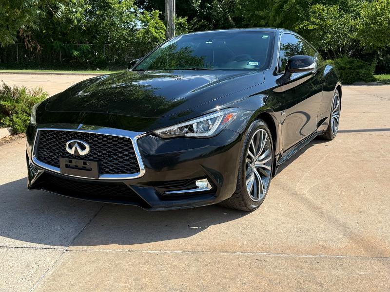 2018 Infiniti Q60 VIN JN1EV7EL9JM391035 COPART salvage auction — MINOR DENT/SCRATCHES, OK - CERTIFICATE OF TITLE (P), sold $1,550 on 2026-07-28 (photo 2)