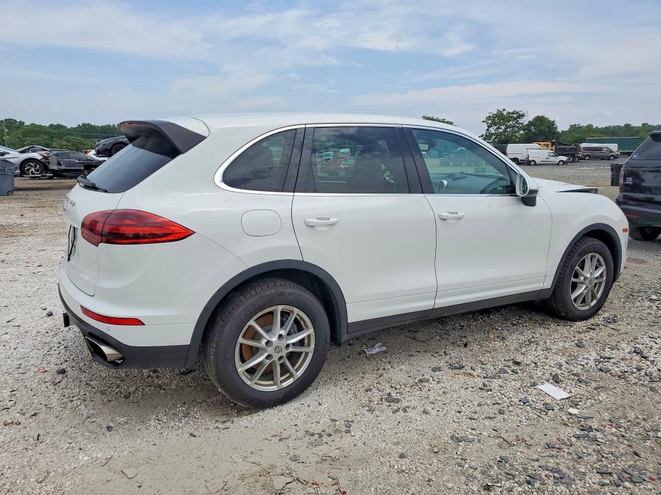 2016 Porsche Cayenne VIN WP1AA2A27GLA05264 COPART salvage auction — FRONT END, Pa - Certificate Of Salvage, sold $3,550 on 2026-08-11 (photo 3)