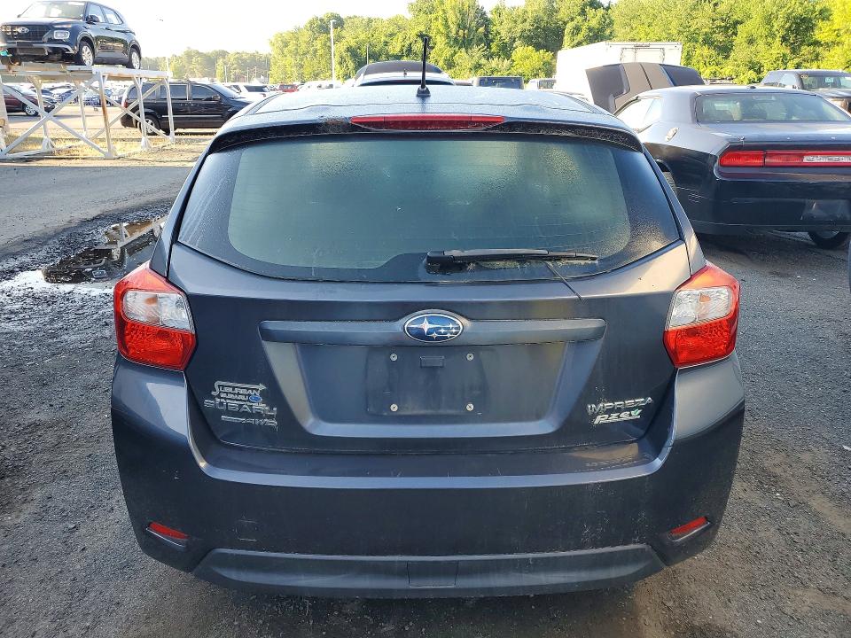 2013 Subaru Impreza VIN JF1GPAA60DH814097 COPART salvage auction — REAR END, CT - CERTIFICATE OF TITLE (P), sold $2,000 on 2026-07-30 (photo 6)
