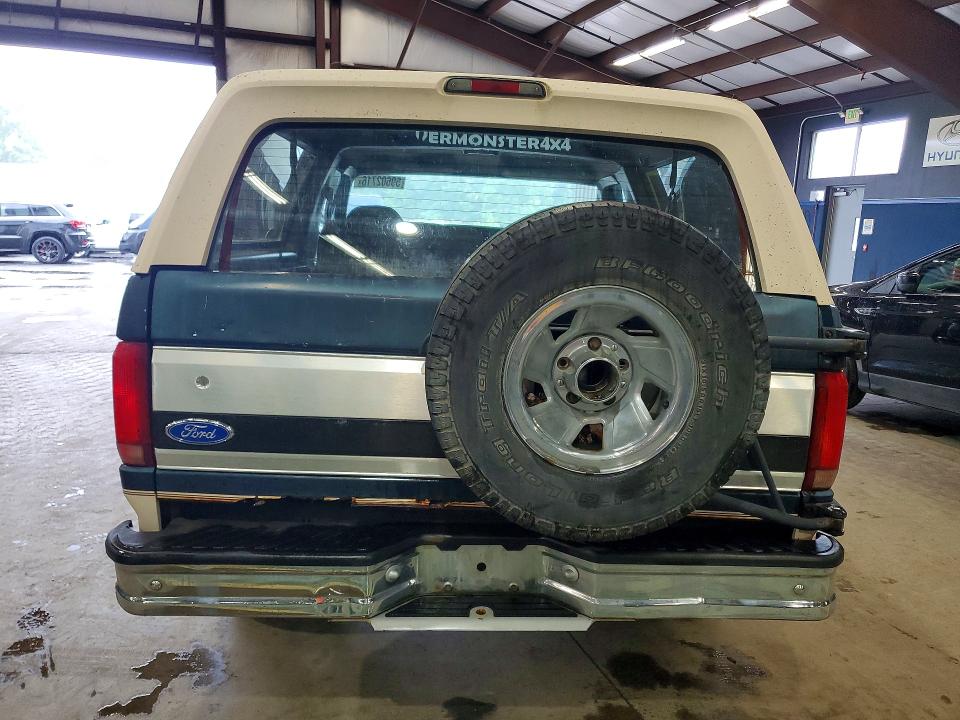 1993 Ford Bronco VIN 1FMEU15NXPLA40353 COPART salvage auction — ALL OVER, MA - CERTIFICATE OF TITLE, sold $3,450 on 2026-07-09 (photo 6)