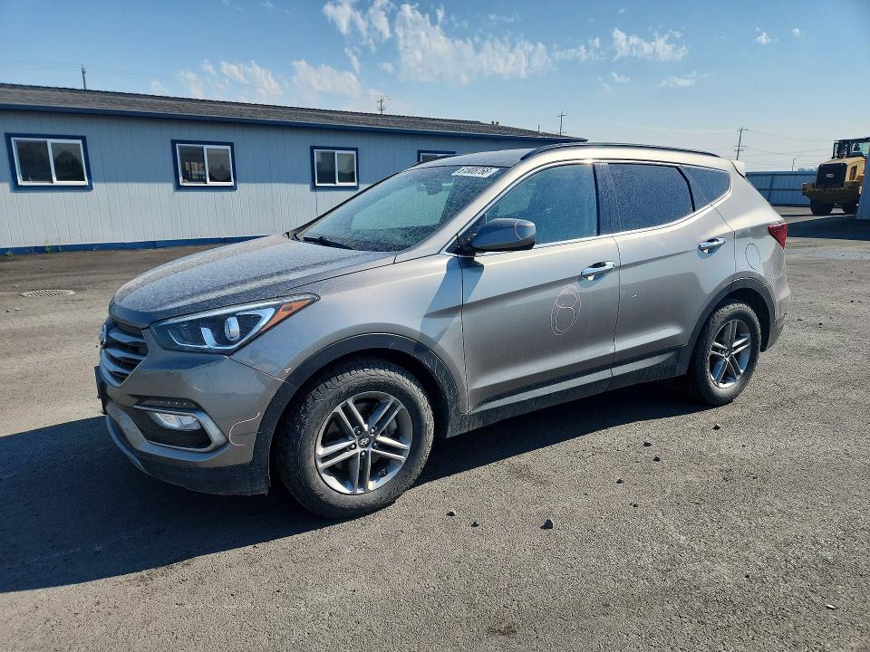 2017 Hyundai Santa fe VIN 5XYZUDLB5HG402120 COPART salvage auction — REAR END, Wa - Bill Of Sale, sold $2,450 on 2026-07-22 (photo 1)