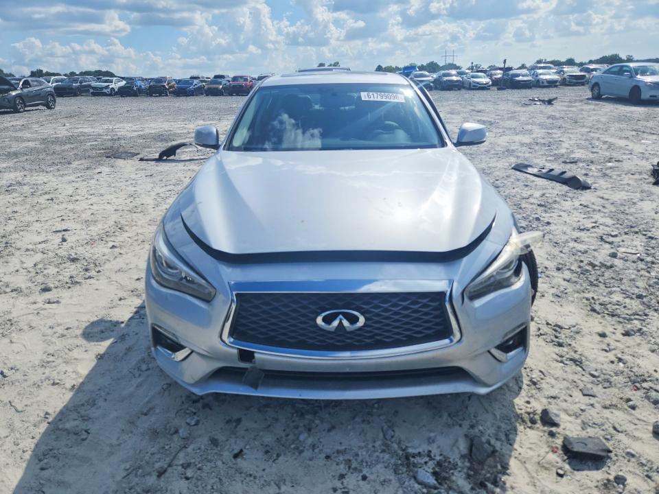 2018 Infiniti Q50 VIN JN1EV7APXJM362927 COPART salvage auction — FRONT END, Tn - Certificate Of Title, sold $6,750 on 2026-07-27 (photo 5)