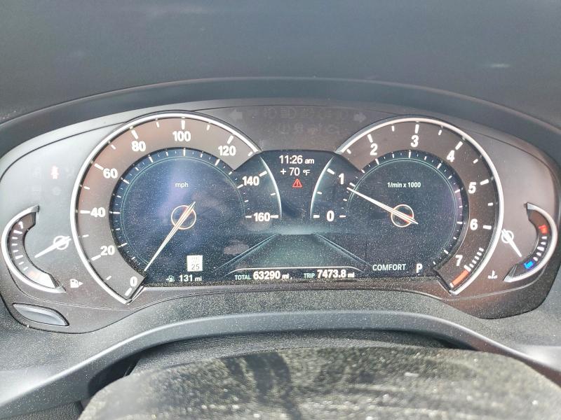 2019 BMW X3 VIN 5UXTR9C50KLE14784 COPART salvage auction — REAR END, CA - SALVAGE CERTIFICATE, sold $9,600 on 2026-07-30 (photo 9)