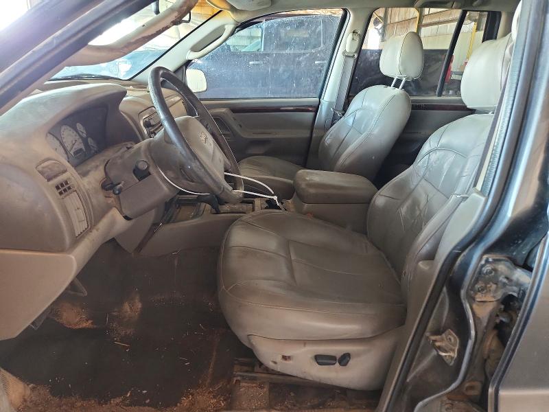 2002 Jeep Grand cherokee VIN 1J4GW58N82C128489 COPART salvage auction — FRONT END, Az - Certificate Of Title, sold $500 on 2026-07-29 (photo 7)