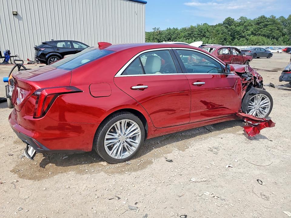 2024 Cadillac Ct4 VIN 1G6DB5RK9R0124751 COPART salvage auction — FRONT END, Sc - Cert Of Title-Salvage, sold $5,400 on 2026-08-24 (photo 3)