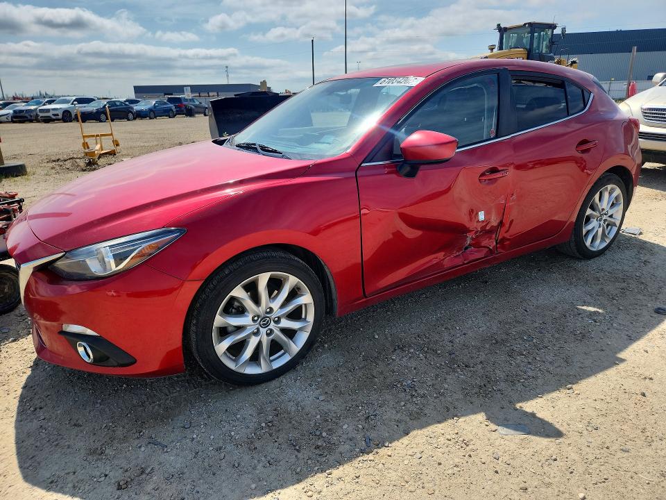 2016 Mazda 3 VIN JM1BM1M38G1286658 COPART salvage auction — SIDE, Ab - Bos - Salvage, sold $1,700 on 2026-07-23 (photo 1)