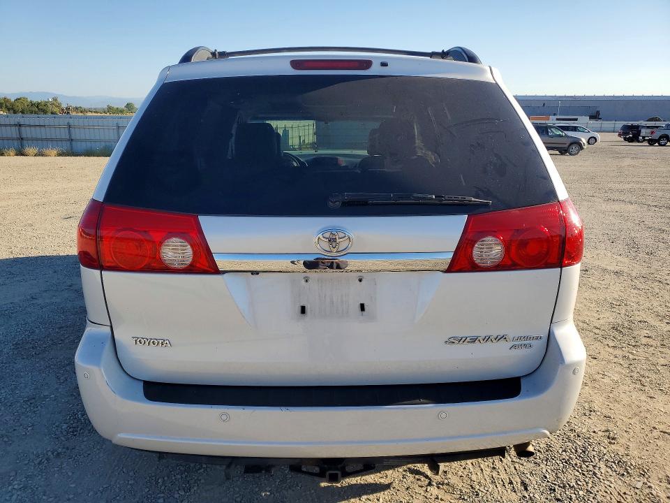 2006 Toyota Sienna VIN 5TDBA22C76S073199 COPART salvage auction — FRONT END, CA - SALVAGE CERTIFICATE, sold $450 on 2026-07-24 (photo 6)