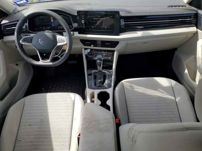 2025 Volkswagen Jetta VIN 3VW5X7BUXSM034762 COPART salvage auction — SIDE, Tx - Salvage Vehicle Title, sold $7,200 on 2026-08-25 (photo 8)