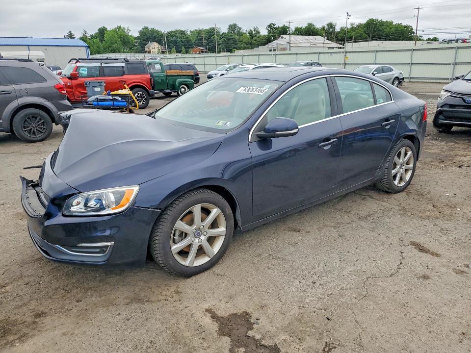 2016 Volvo S60 VIN YV126MFK7G2408852 COPART salvage auction — FRONT END, PA - CERTIFICATE OF SALVAGE, sold $325 on 2026-07-24 (photo 1)