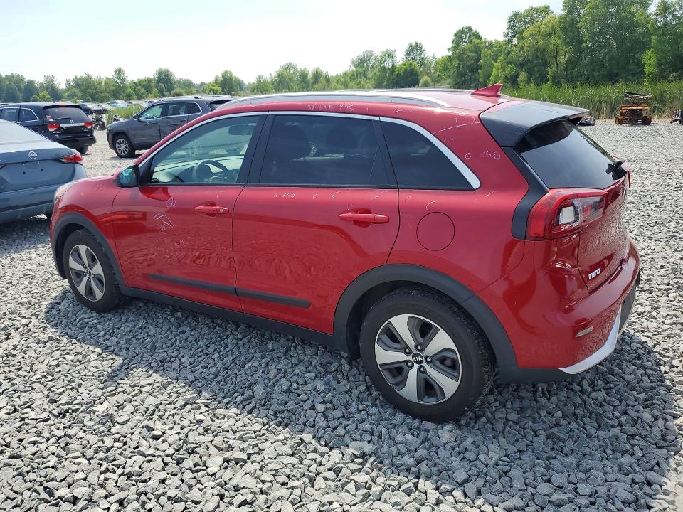 2018 Kia Niro VIN KNDCB3LC6J5154909 COPART salvage auction — HAIL, Oh - Cert Of Title-Salvage, sold $6,400 on 2026-07-20 (photo 2)