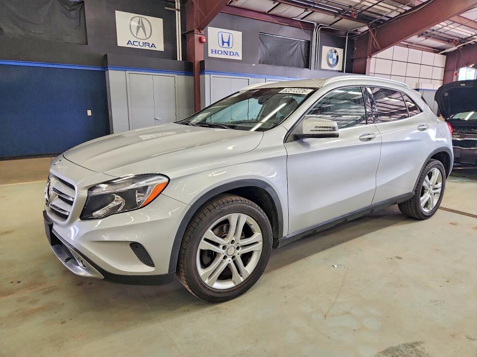 2015 Mercedes-benz Gla-klasse VIN WDCTG4GB0FJ049994 COPART salvage auction — MINOR DENT/SCRATCHES, Salvage Title, sold $3,400 on 2026-08-13 (photo 1)