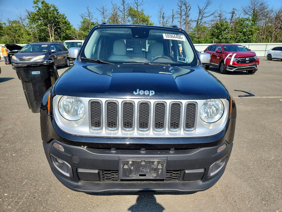 2017 Jeep Renegade VIN ZACCJBDB6HPE43289 COPART salvage auction — SIDE, Salvage Title, sold $300 on 2026-07-13 (photo 5)