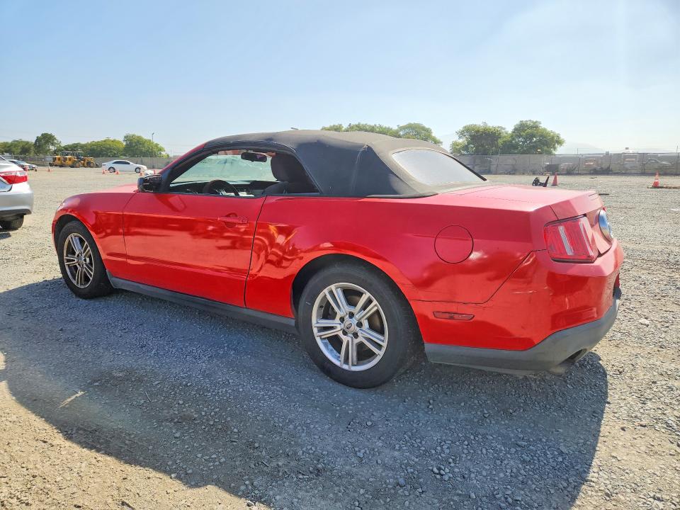 2012 Ford Mustang VIN 1ZVBP8EM7C5207617 COPART salvage auction — FRONT END, Ca - Dis/Dlr/Exp Only Clean Title, sold $300 on 2026-07-28 (photo 2)