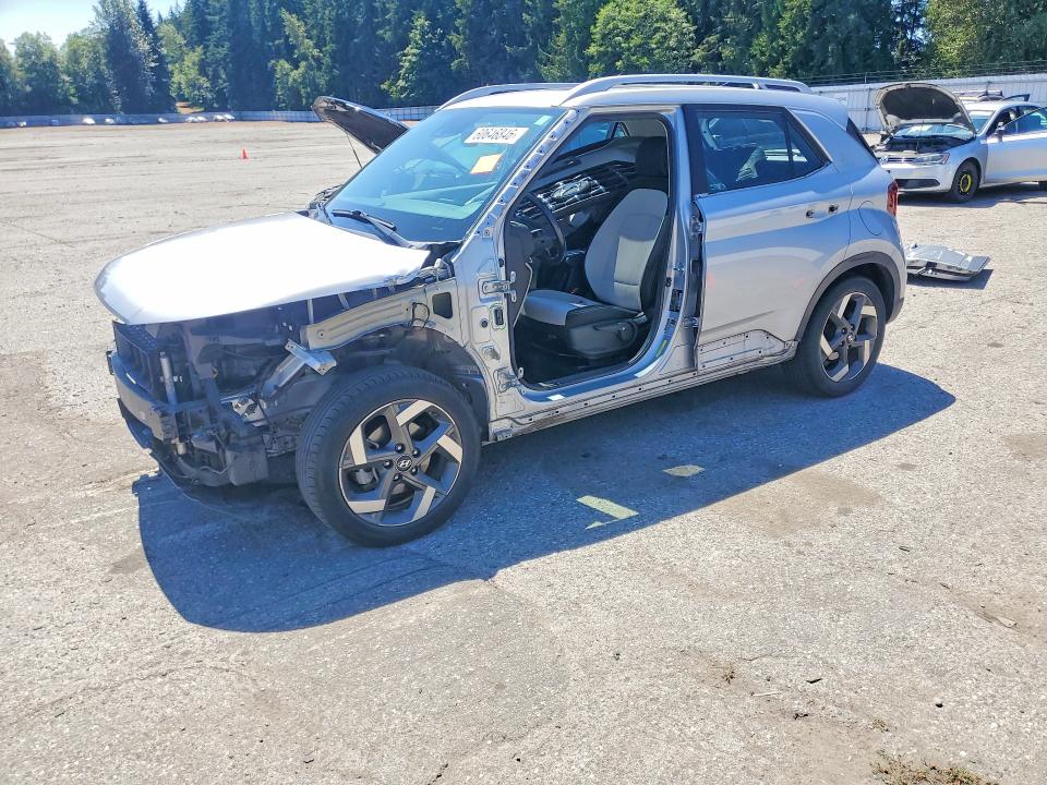 2022 Hyundai Venue VIN KMHRC8A31NU171387 COPART salvage auction — FRONT END, Wa - Bill Of Sale, sold $2,750 on 2026-07-20 (photo 1)
