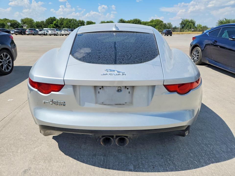 2017 Jaguar F-type VIN SAJWA6ATXH8K36916 COPART salvage auction — MECHANICAL, Tx - Certificate Of Title (P), sold $8,600 on 2026-07-27 (photo 6)