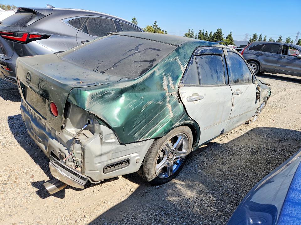 2004 Lexus Is 300 VIN JTHBD192840094124 COPART salvage auction — ROLLOVER, Ca - Salvage Certificate, sold $175 on 2026-07-07 (photo 3)