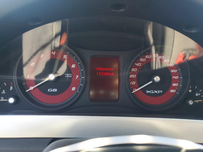 2009 Pontiac G8 VIN 6G2EP57W39L302362 COPART salvage auction — NORMAL WEAR, Ca - Salvage Certificate, sold $4,200 on 2026-07-30 (photo 9)