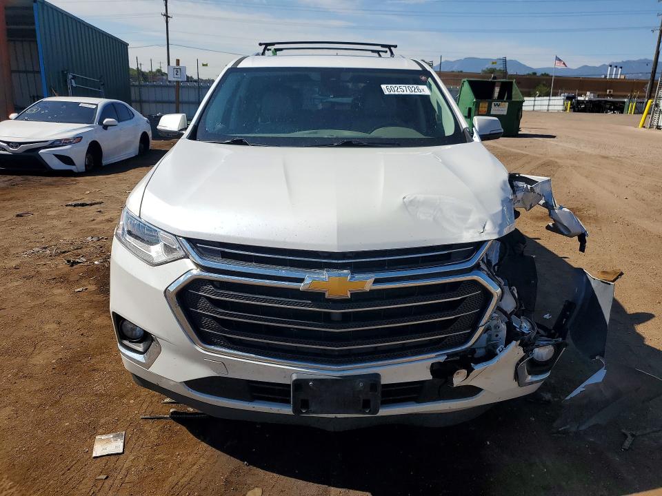 2018 Chevrolet Traverse VIN 1GNEVJKW4JJ148847 COPART salvage auction — FRONT END, Co - Salvage Title, sold $3,750 on 2026-08-03 (photo 5)