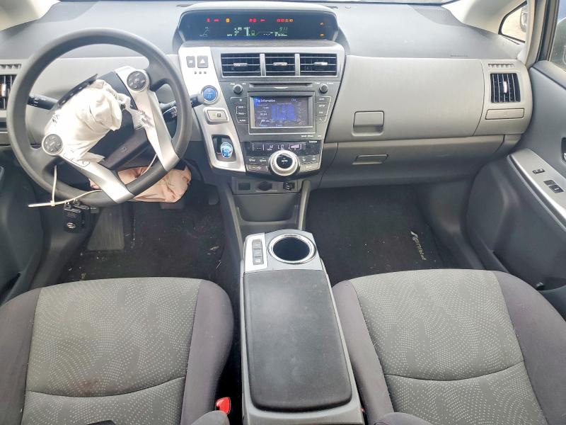 2012 Toyota Prius VIN JTDZN3EU0C3100303 COPART salvage auction — FRONT END, Oh - Cert Of Title-Salvage, sold $1,550 on 2026-07-31 (photo 8)
