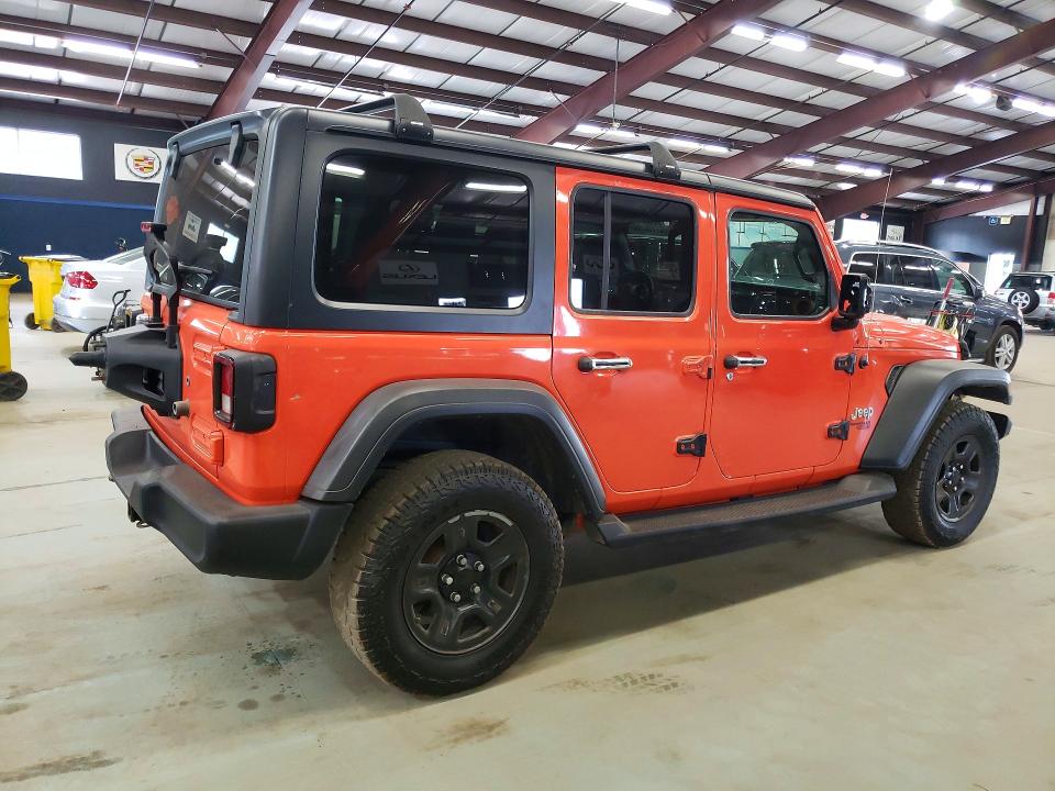 2018 Jeep Wrangler unlimited VIN 1C4HJXDG9JW172476 COPART salvage auction — FRONT END, VA - CERTIFICATE OF TITLE (P), sold $9,500 on 2026-07-24 (photo 3)