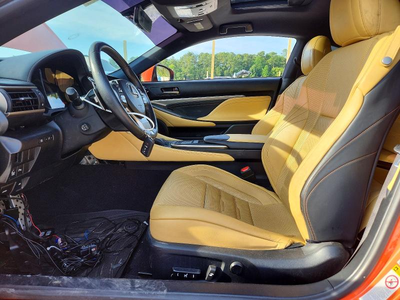 2015 Lexus Rc VIN JTHHE5BC6F5010423 COPART salvage auction — FRONT END, GA - CERT OF TITLE-SALVAGE, sold $7,300 on 2026-08-18 (photo 7)
