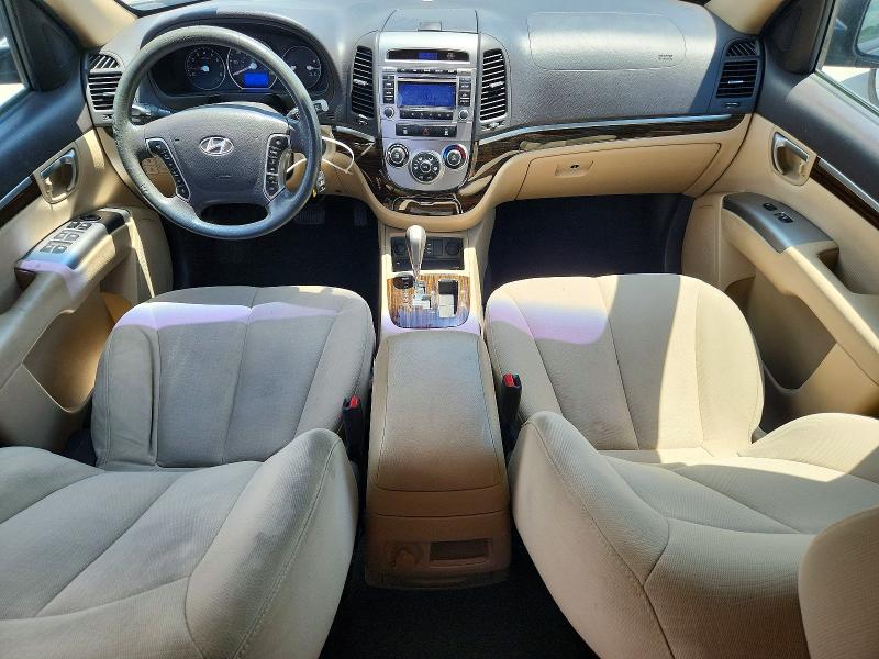 2012 Hyundai Santa fe VIN 5XYZGDAB2CG124960 COPART salvage auction — FRONT END, Tx - Salvage Vehicle Title, sold $1,600 on 2026-07-20 (photo 8)