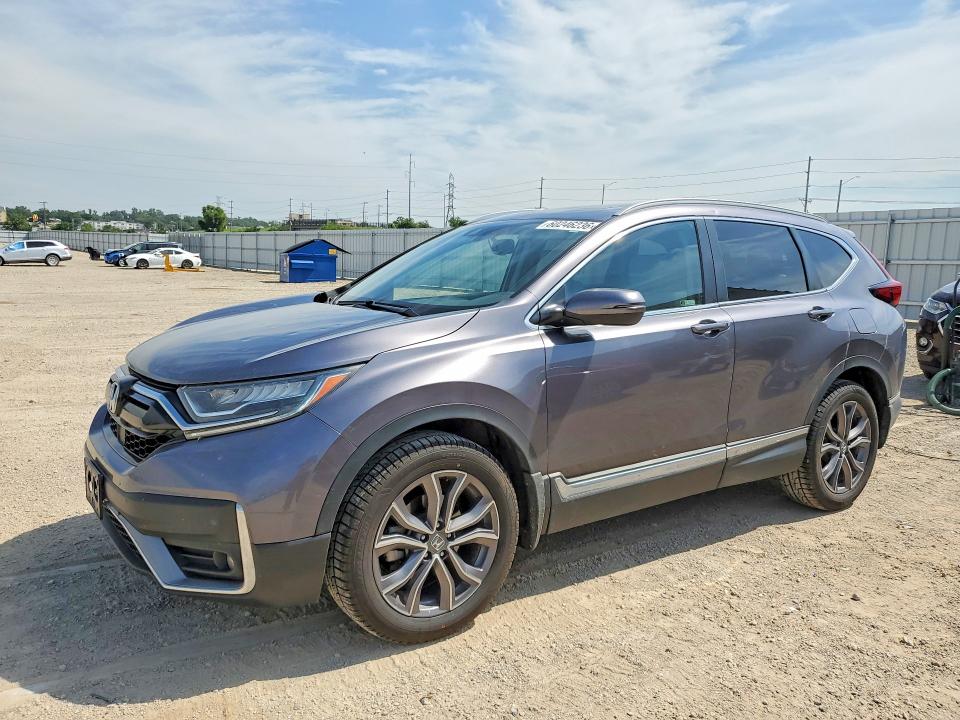 2021 Honda Cr-v VIN 7FARW2H96ME010371 COPART salvage auction — HAIL, Ia - Cert Of Title-Salvage Title, sold $500 on 2026-08-26 (photo 1)