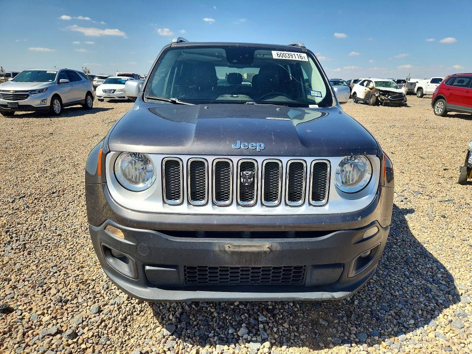 2016 Jeep Renegade VIN ZACCJBDT2GPE12757 COPART salvage auction — MECHANICAL, TX - SALVAGE VEHICLE TITLE, sold $90 on 2026-07-28 (photo 5)