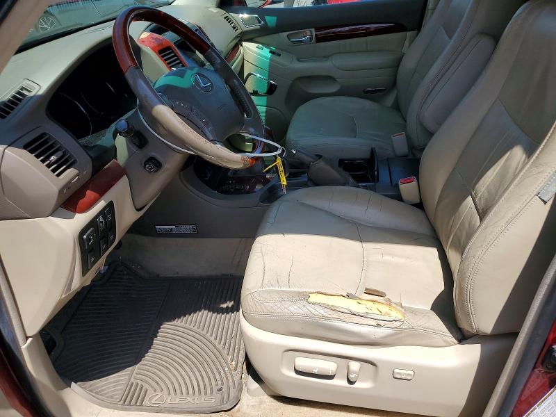 2008 Lexus Gx 470 VIN JTJBT20X180160065 COPART salvage auction — MINOR DENT/SCRATCHES, Pa - Cert Of Title, sold $2,850 on 2026-07-28 (photo 7)