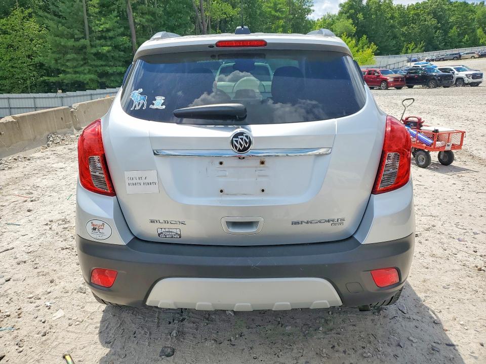 2016 Buick Encore VIN KL4CJGSB5GB519605 COPART salvage auction — FRONT END, Ma - Cert Of Title-Reconstrctd Coll, sold $925 on 2026-07-22 (photo 6)