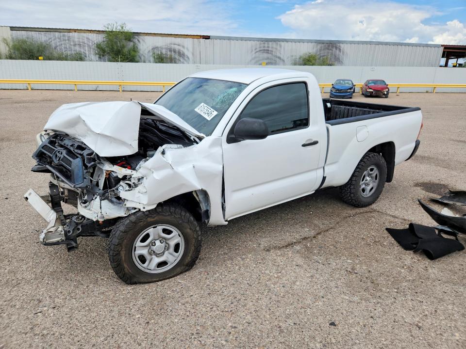 2012 Toyota Tacoma VIN 5TFNX4CNXCX011955 COPART salvage auction — FRONT END, Az - Cert Of Title - Salvage, sold $2,300 on 2026-07-31 (photo 1)