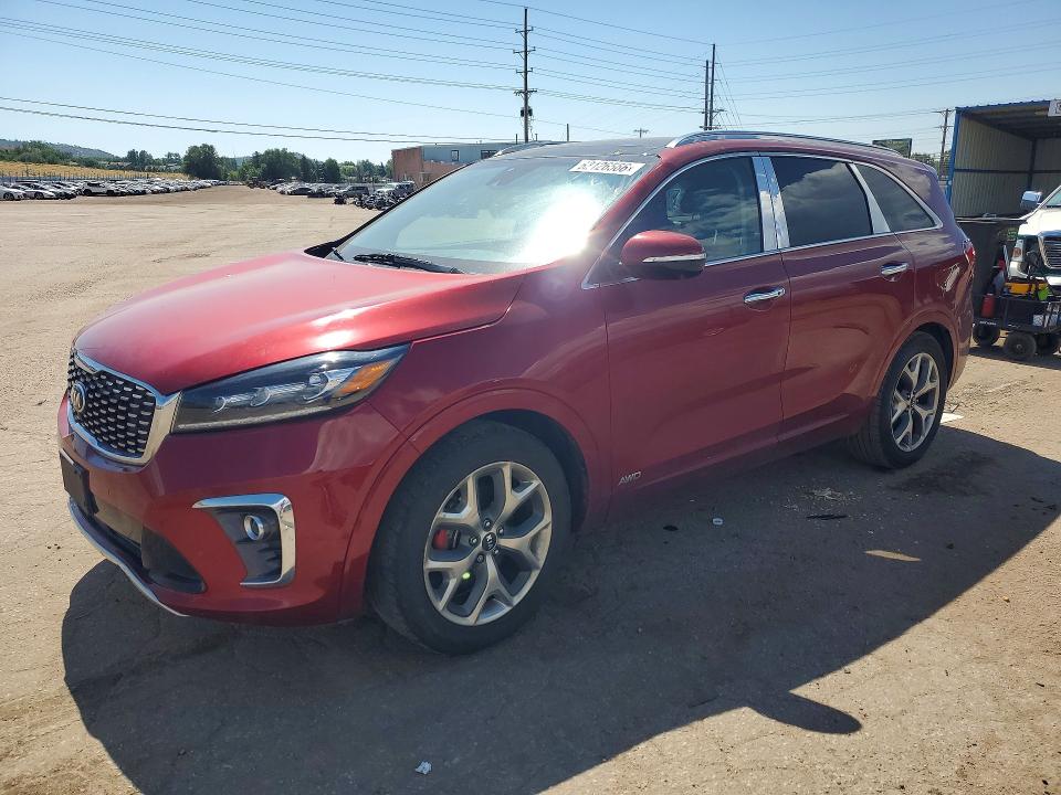 2019 Kia Sorento VIN 5XYPKDA55KG536529 COPART salvage auction — MECHANICAL, Co - Dis/Dlr/Exp Only Clean Title, sold $275 on 2026-07-29 (photo 1)