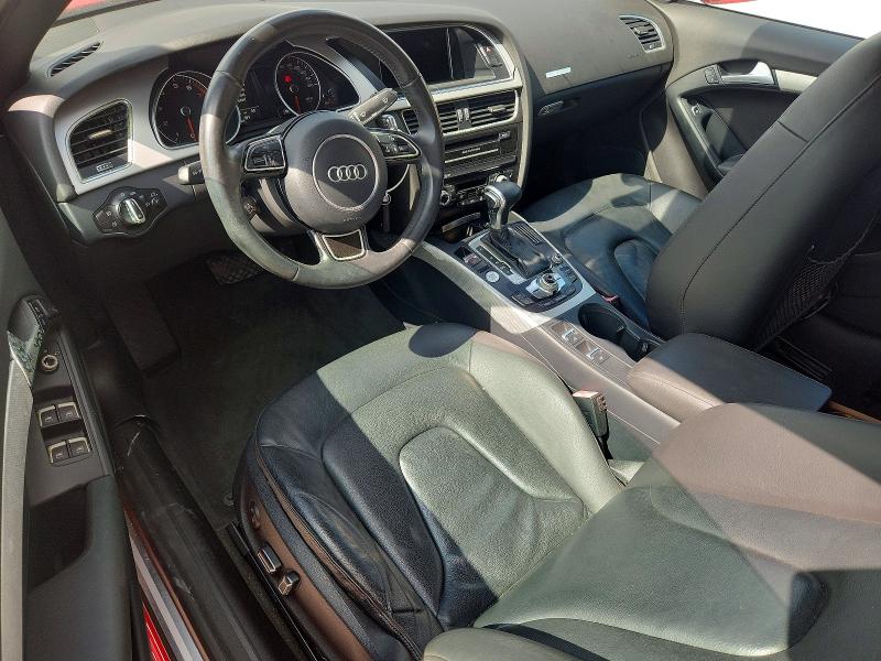 2015 Audi A5 VIN WAUMFAFH4FN013264 COPART salvage auction — MECHANICAL, Fl - Certificate Of Title, sold $500 on 2026-07-29 (photo 8)