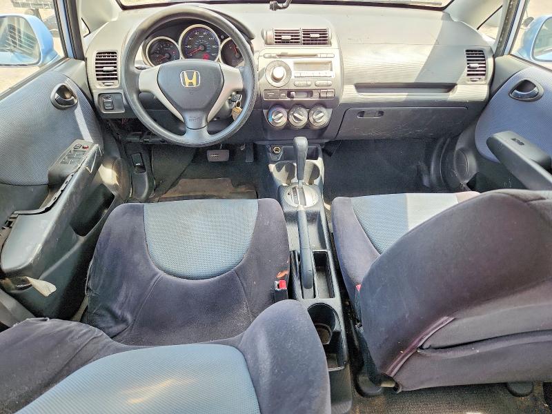 2008 Honda Fit VIN JHMGD38408S052027 COPART salvage auction — REAR END, VA - CERTIFICATE OF TITLE, sold $175 on 2026-07-28 (photo 8)