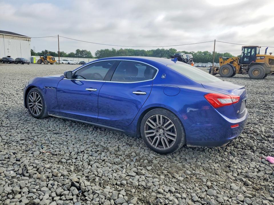 2015 Maserati Ghibli VIN ZAM57RTA0F1135133 COPART salvage auction — FRONT END, Nj - Cert Of Title-Salvage, sold $2,000 on 2026-08-05 (photo 2)