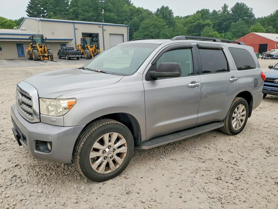 2011 Toyota Sequoia VIN 5TDDY5G18BS049968 COPART salvage auction — MINOR DENT/SCRATCHES, MA - CERTIFICATE OF TITLE, sold $5,700 on 2026-08-10 (photo 1)