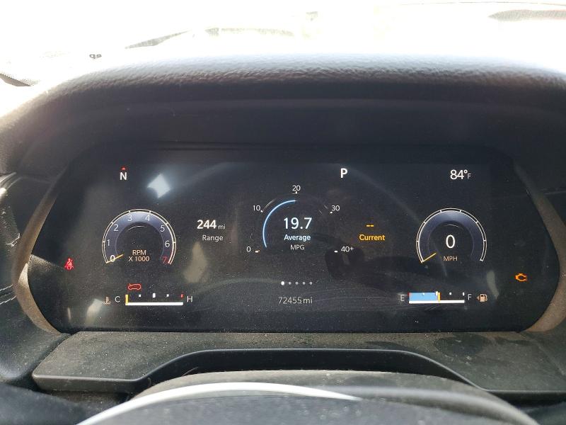 2022 Jeep Grand cherokee l VIN 1C4RJKAG1N8542356 COPART salvage auction — FRONT END, Ny - Certificate Of Title (P), sold $13,500 on 2026-08-07 (photo 9)