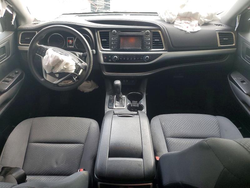 2019 Toyota Highlander VIN 5TDBZRFH0KS718860 COPART salvage auction — ALL OVER, NC - CLEAN TITLE-OVER 25% DAMAGE, sold $5,000 on 2026-07-24 (photo 8)